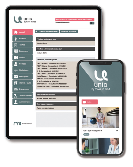 Move In Med UNIQ tablette-tel Move In Med UNIQ tablette-tel